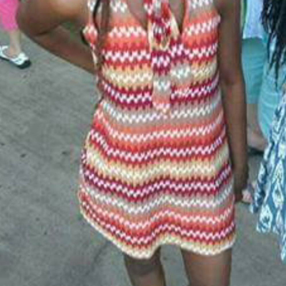 Bebop Tie Neck Summer Dress